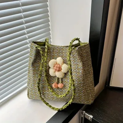 Women's Floral Large Capacity Shoulder Bag 